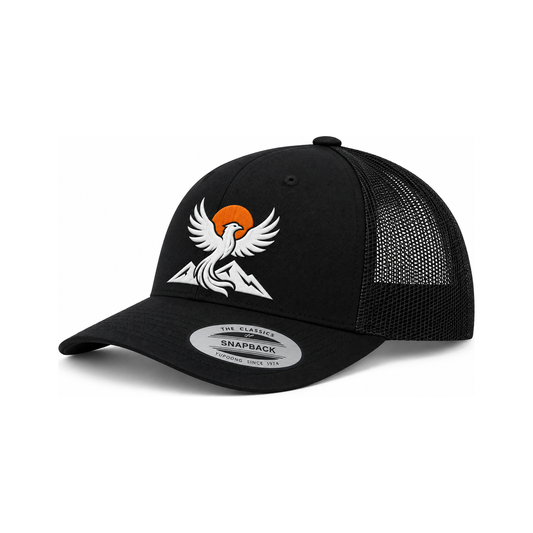 Wild Rise Embroidered Trucker Cap