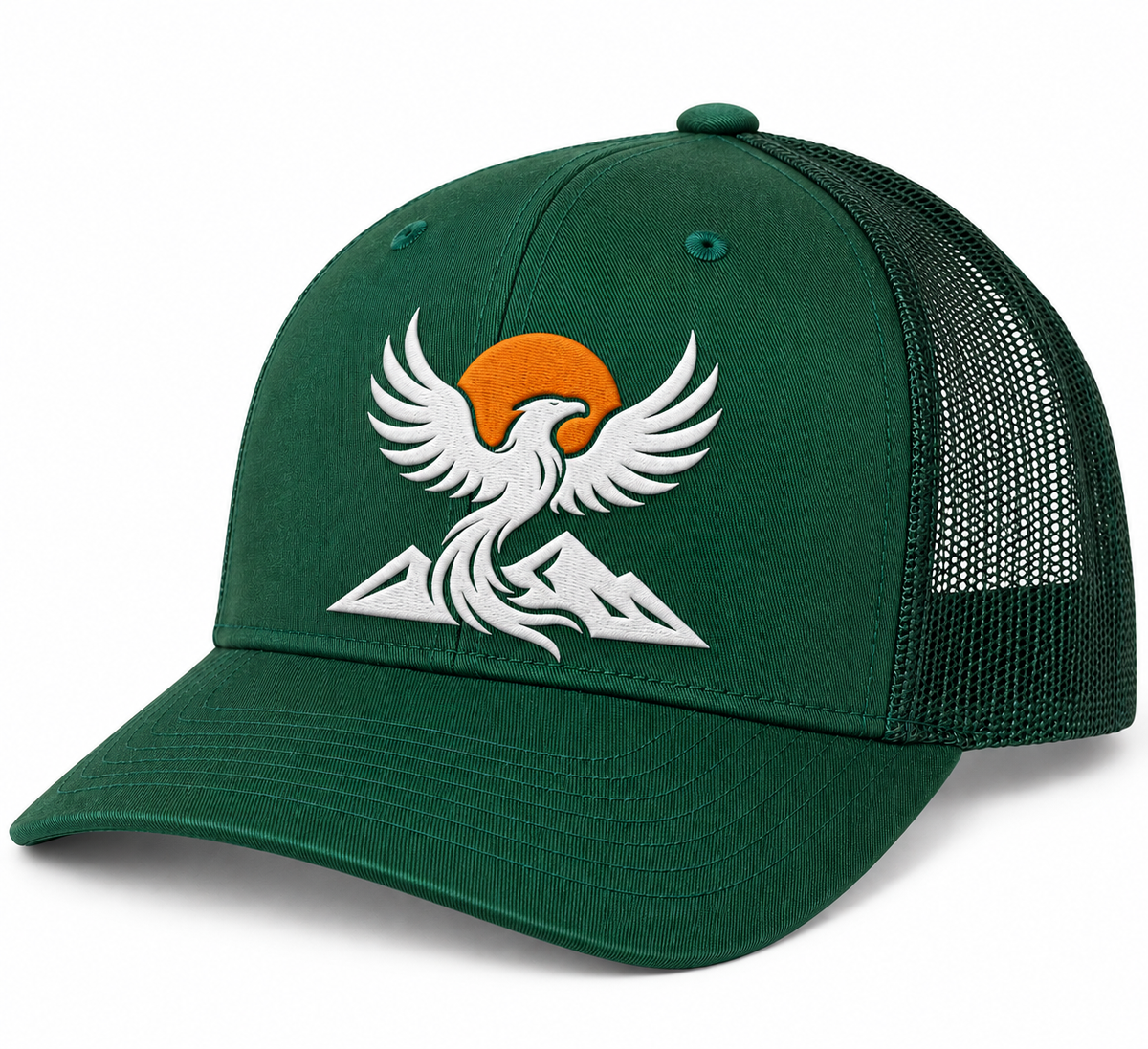 Wild Rise Embroidered Trucker Cap