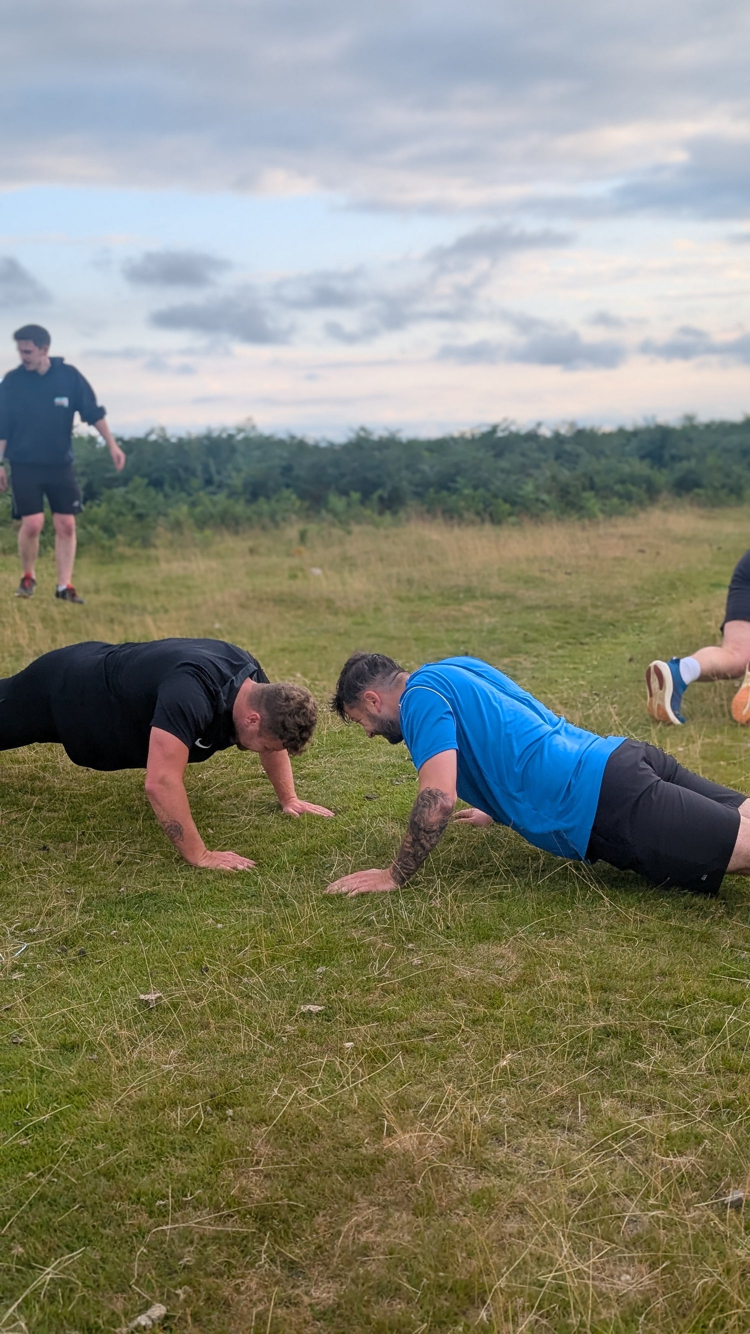 group strength exercises Garth Hill