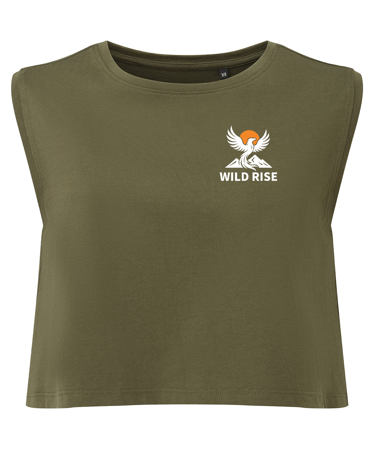 Wild Rise Signature Organic Crop Tank