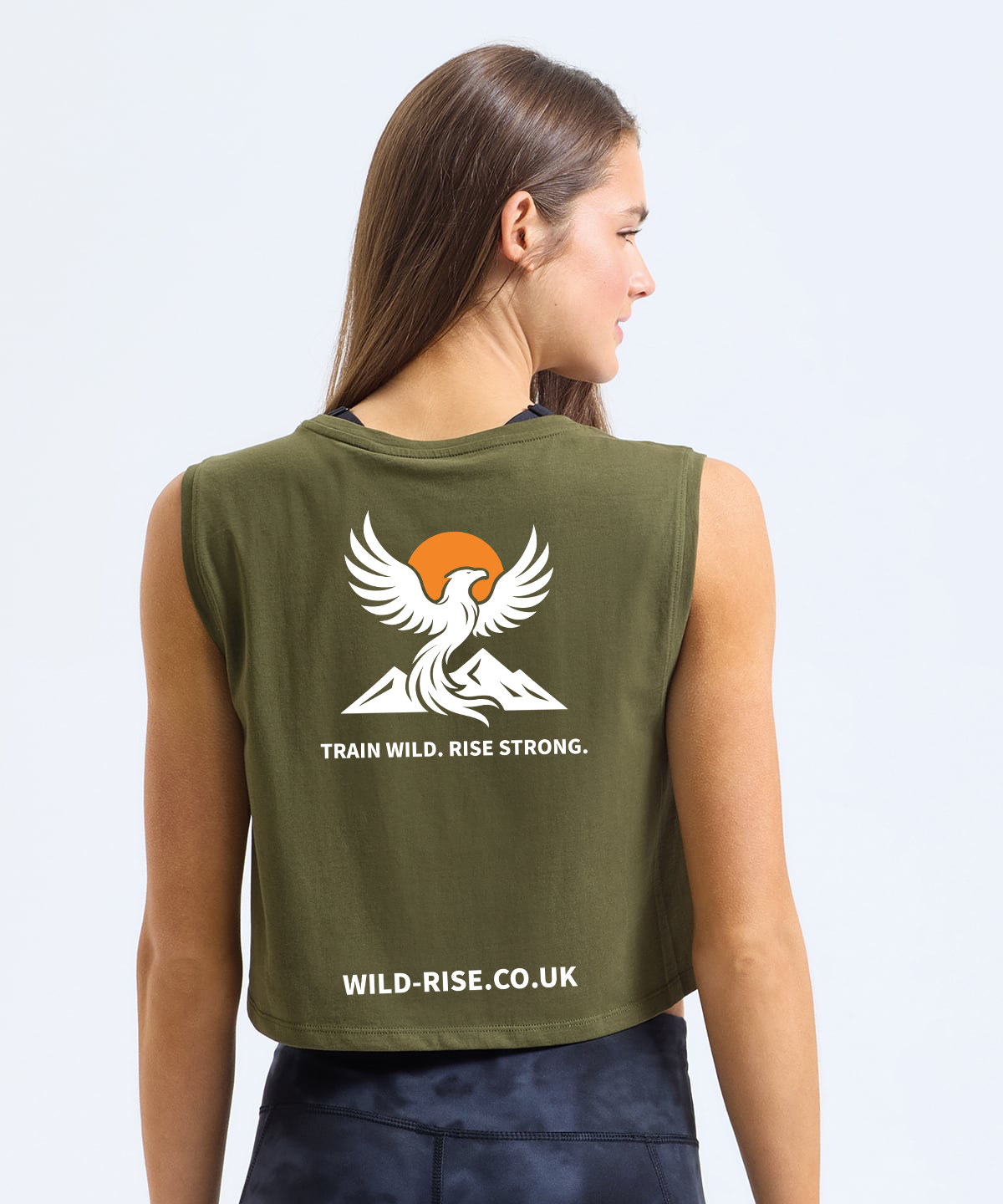 Wild Rise Signature Organic Crop Tank