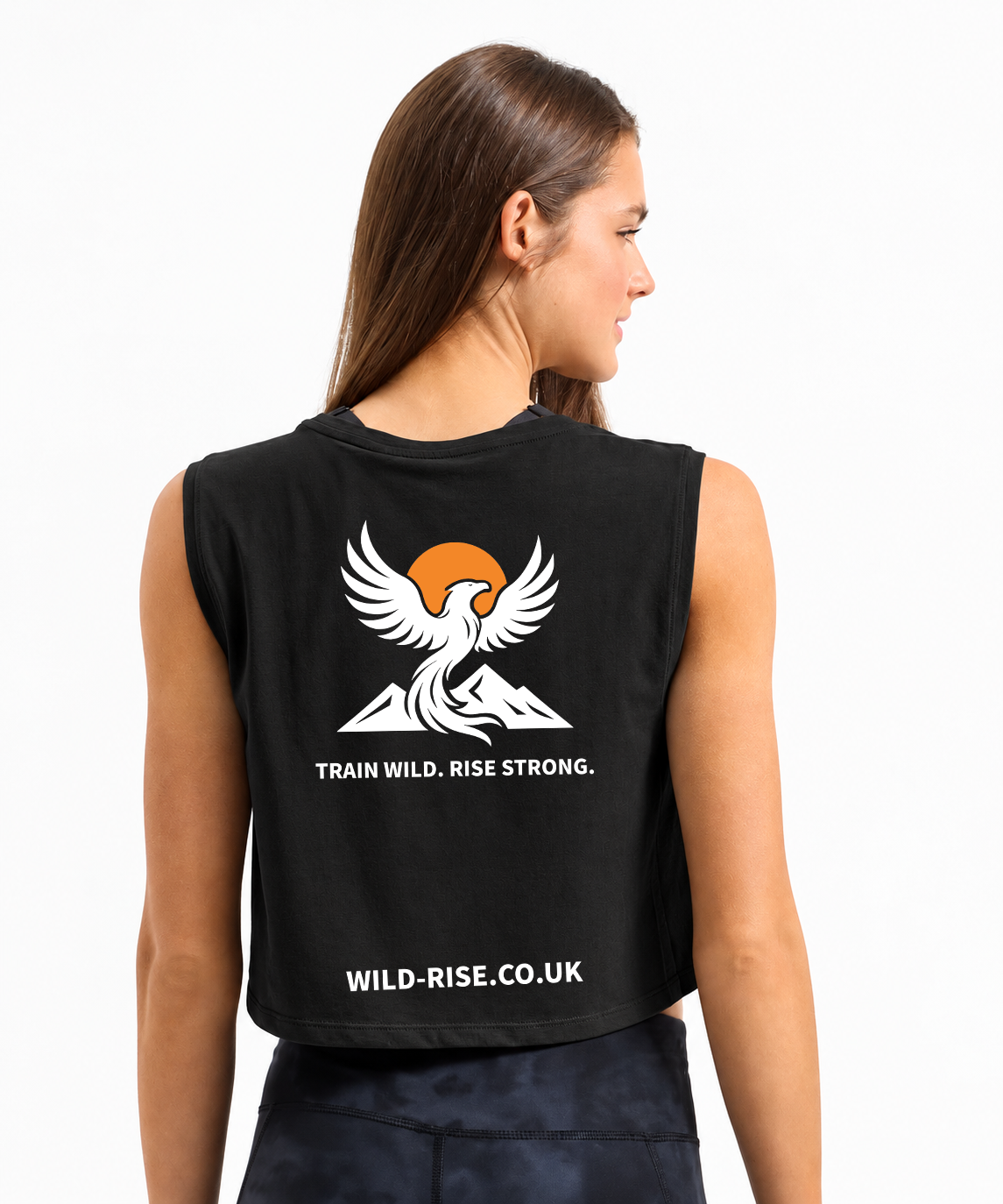 Wild Rise Signature Organic Crop Tank