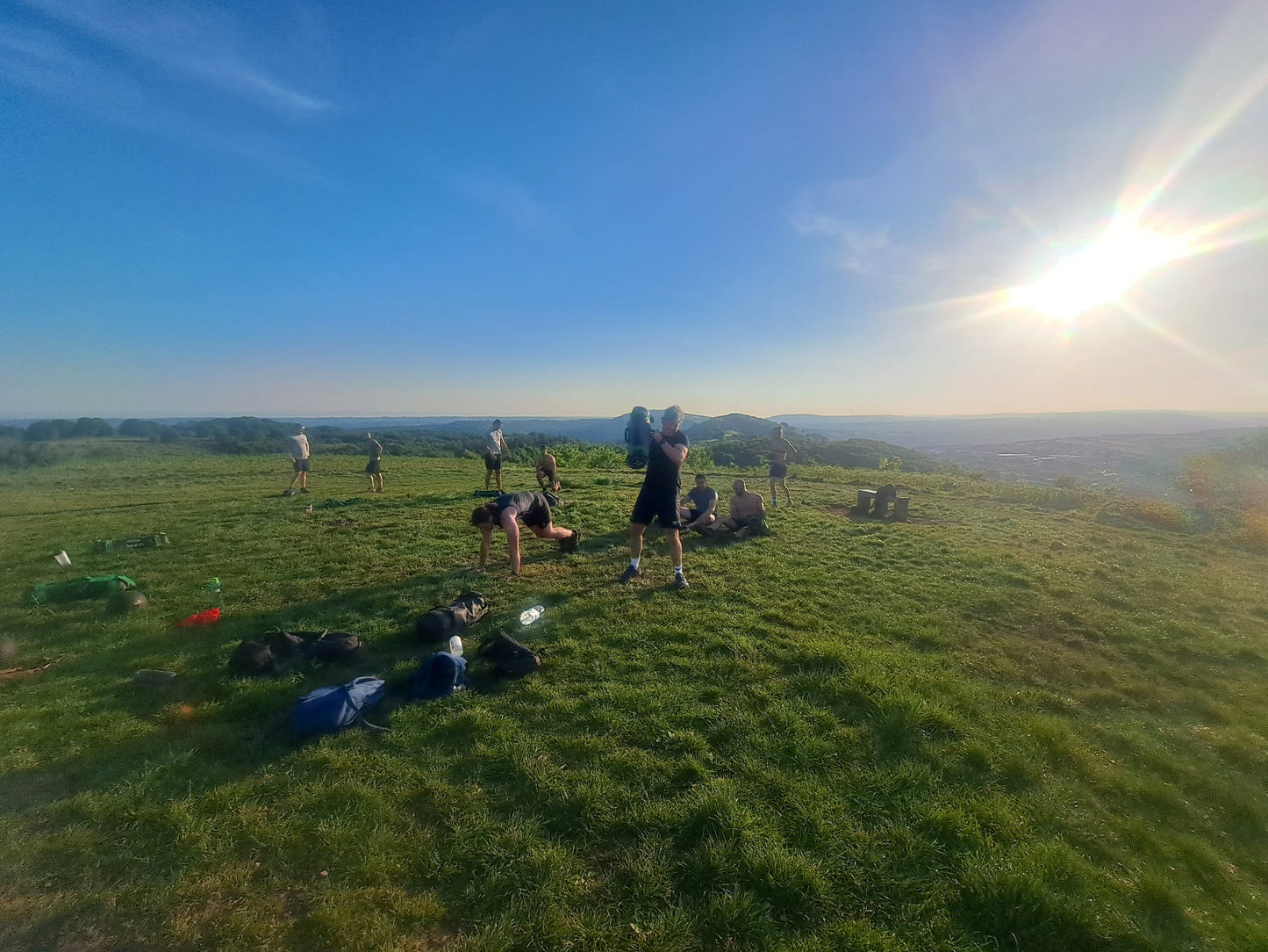 Strength based wild rise session caerphilyl mountain