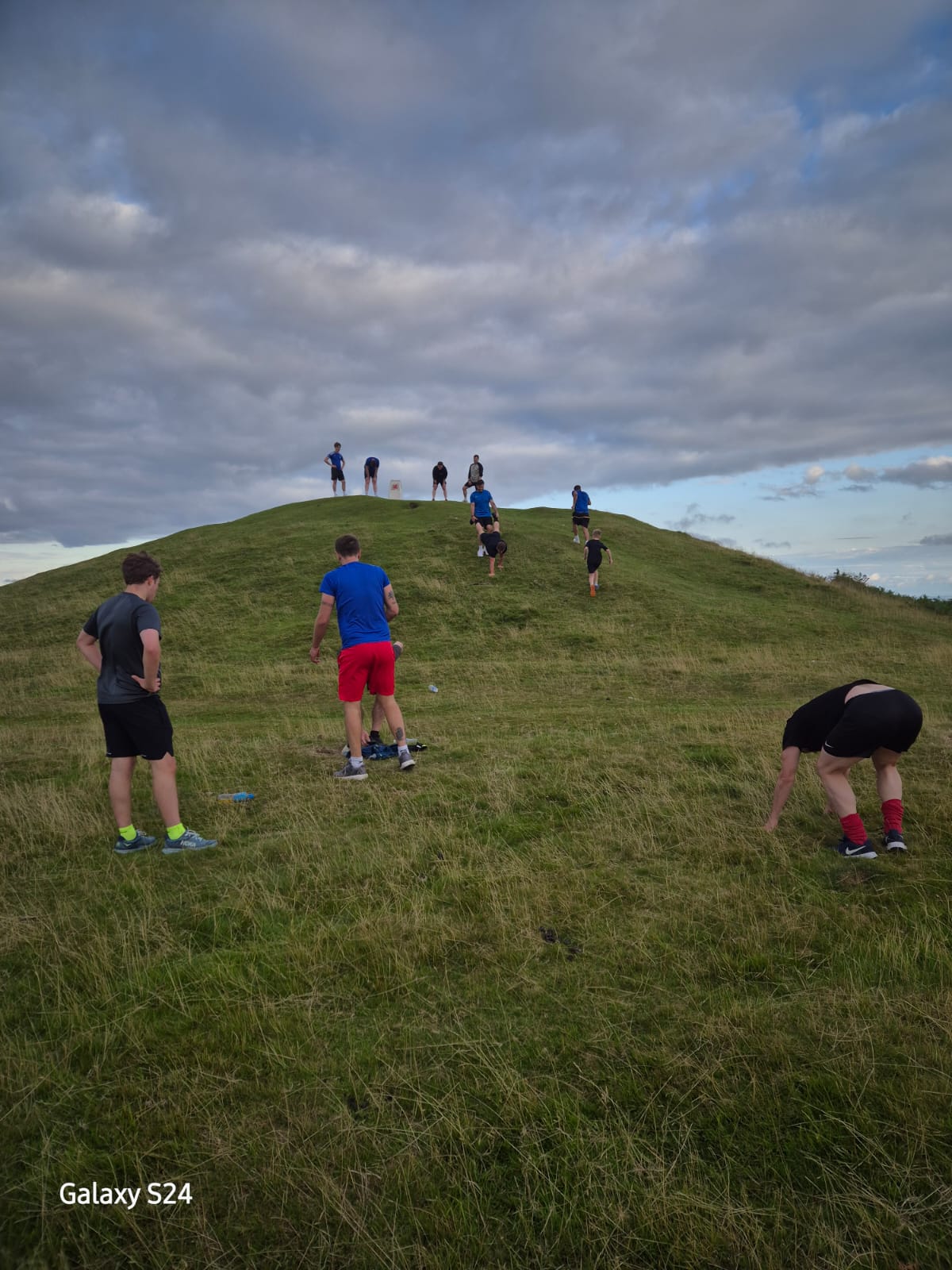 Wild rise training Garth Hill